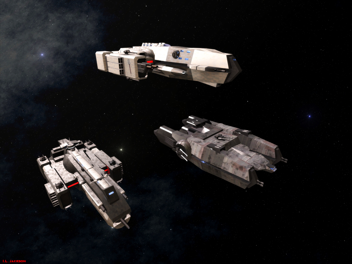 Stellar Navy Frigates by ILJackson