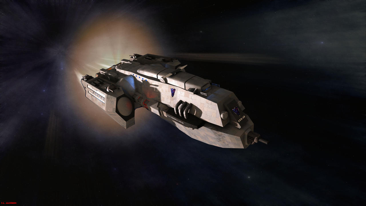 Shinobi-Class Blockade Runner by ILJackson
