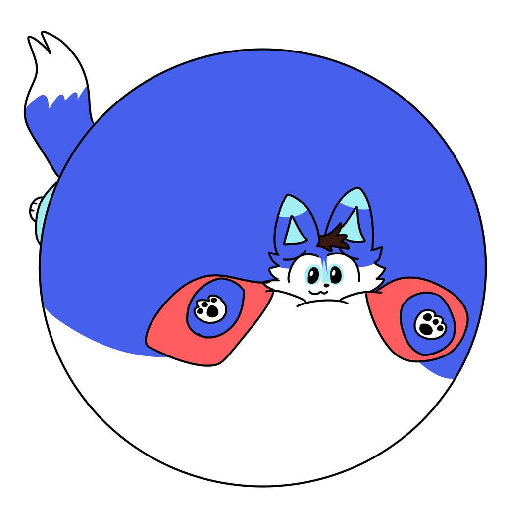 Robinwolfo Blue Ball Foxxo by RobinWolfo on DeviantArt
