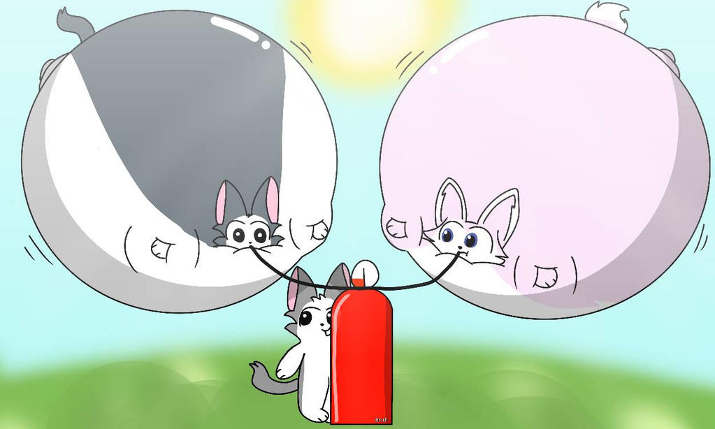 Robinwolfo Blimpy Inflates Blimper and Opal by RobinWolfo on DeviantArt