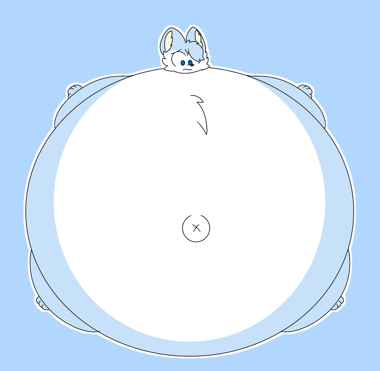 Robinwolfo Ballooned Rex by RobinWolfo on DeviantArt