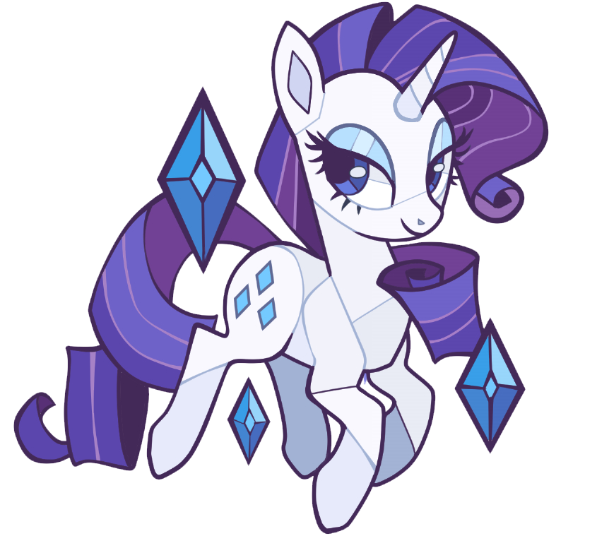 Rarity: Stained Glass Portrait by SunBusting on DeviantArt