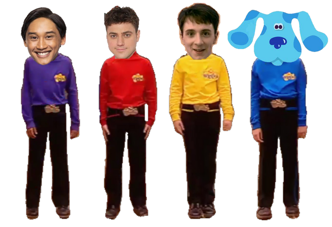 Blue's clues as the wiggles by Harleybeans07 on DeviantArt