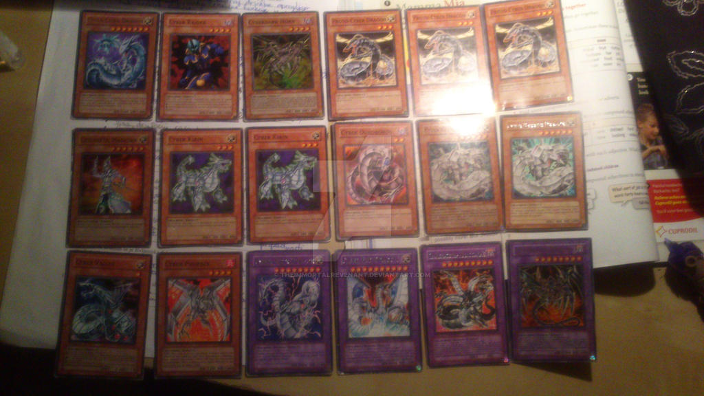 yu-gi-oh cyber dragon cards by TheImmortalRevenant on DeviantArt