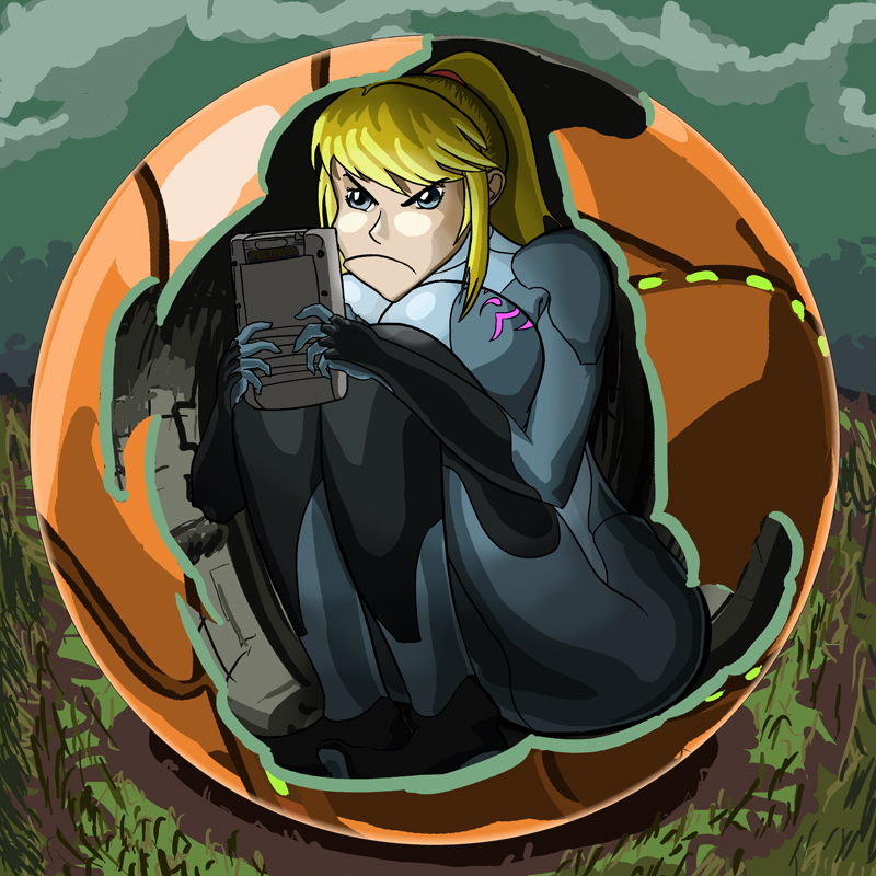 Samus Roll Samus Morphball by Futuhulu on DeviantArt