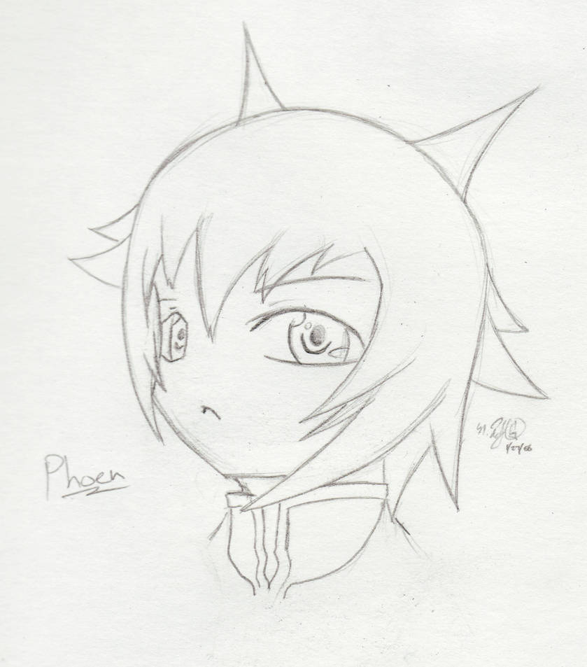 Phoen Headsketch by ShadowNami92 on DeviantArt
