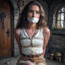 Judy Fawcett captured in dungeon
