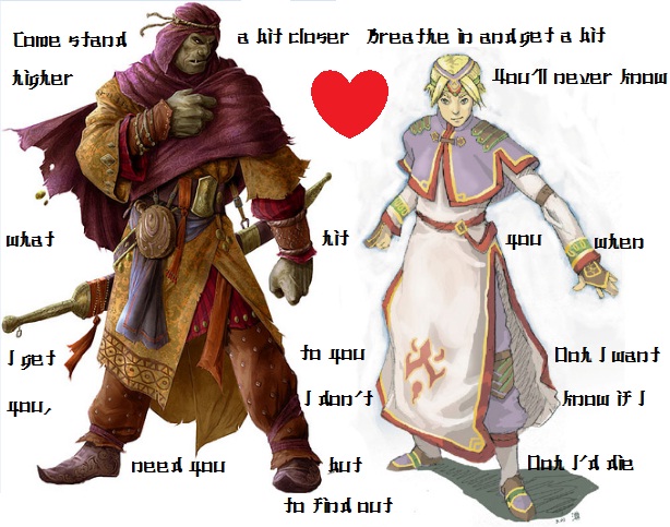 photo Fantasy Art Half Orc Cleric half orc x cleric by myde demyx on