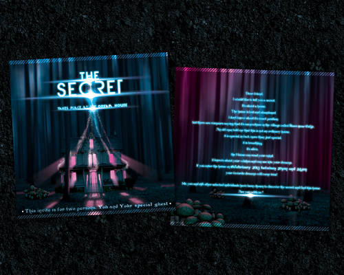 The Secret-flyer/invitation