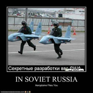 In Soviet Russia...