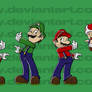 Mario Keychains Complete
