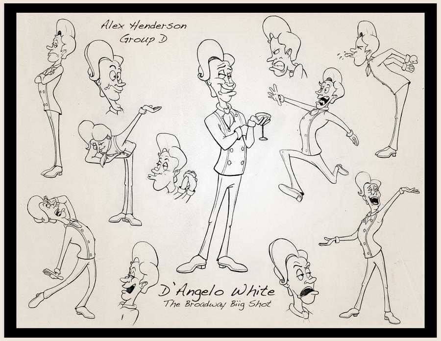 Broadway Actor Model Sheet by AlexanderHenderson on DeviantArt