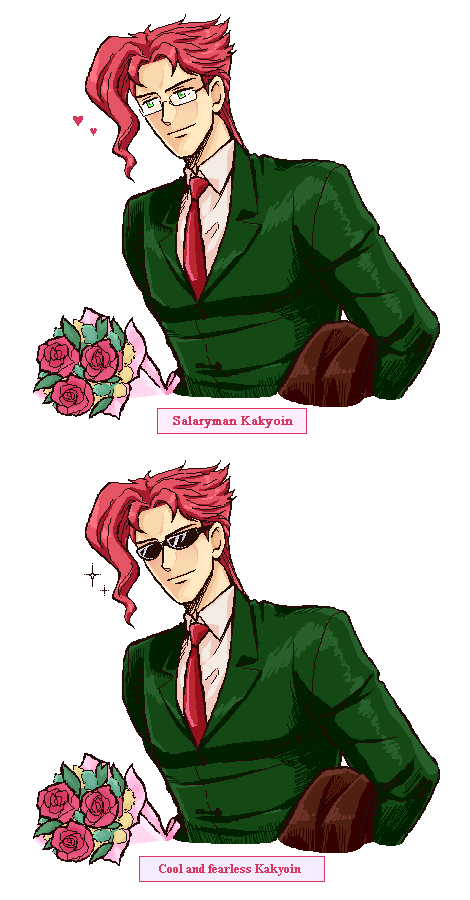 JJBA - Salaryman Kakyoin