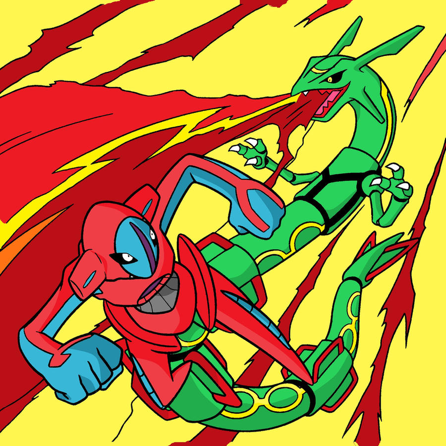 Rayquaza VS Deoxys