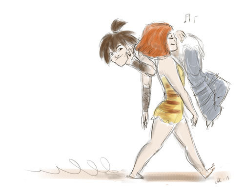 Eep and Guy on Geep-TheCroods - DeviantArt.