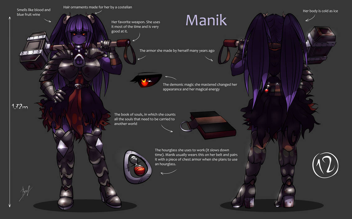 Manik R2 Manik (reference) by LeechyHell on DeviantArt