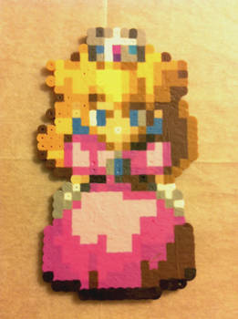 Peach - Super Mario RPG - Bead Sprite