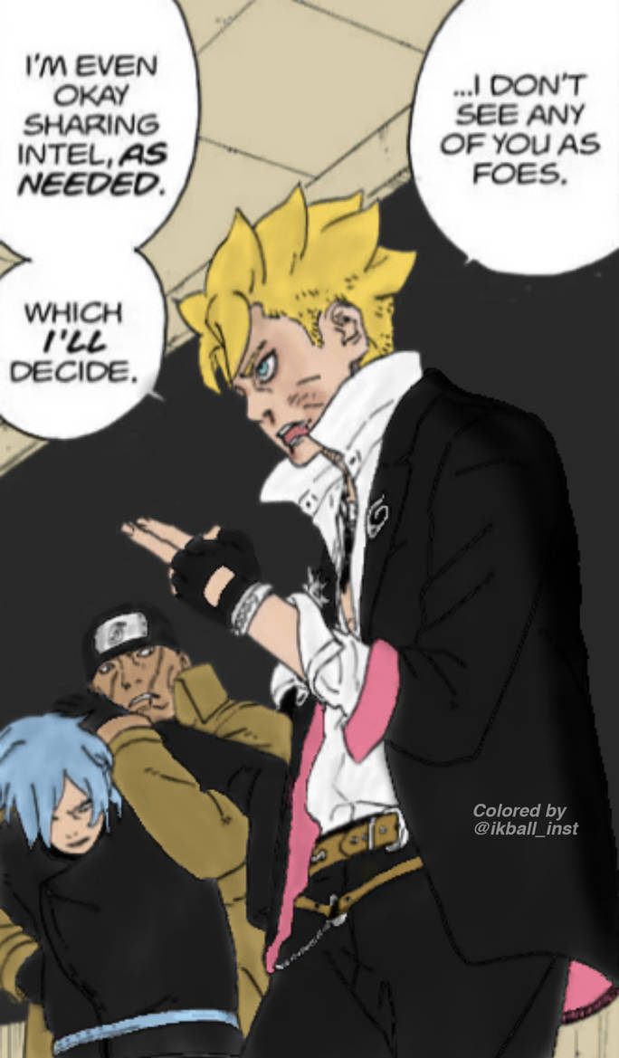 Code Boruto Colored Boruto Colored Manga | Boruto Two Blue Vortex by stylographh on DeviantArt