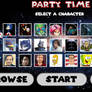 Party Time (Fictional) - Character Select Meme