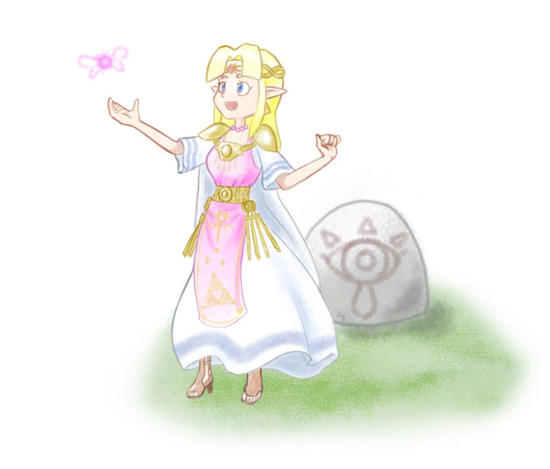 Zelda X Rocker zelda and rock by SquidEater on DeviantArt