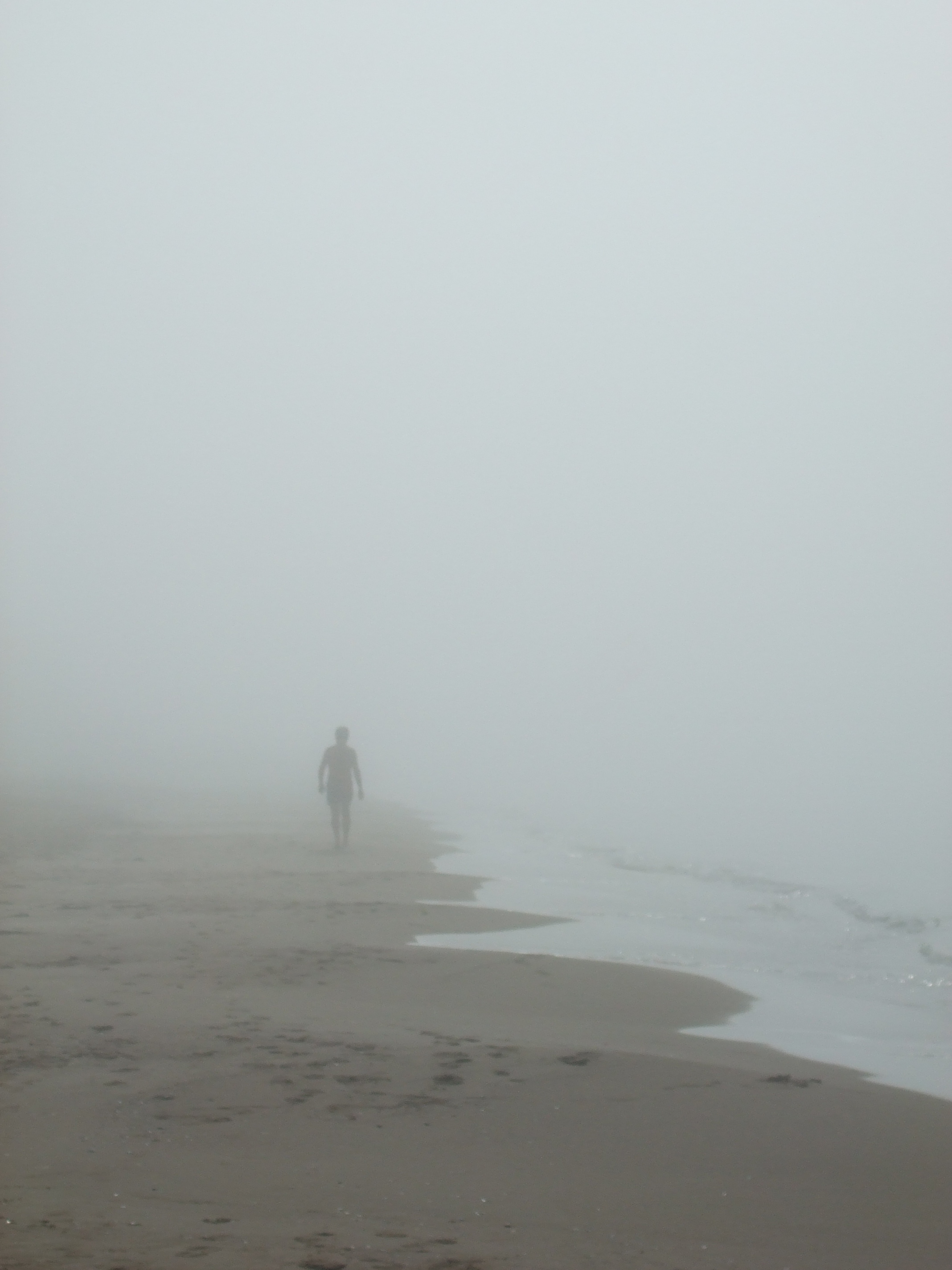 man in the fog