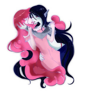 Marceline x  Bubblegum SPEEDPAINT