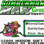 Bomberman Max Green Supporter Title Screen (GBC)