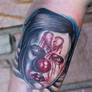 Creepy clown tattoo 3