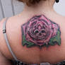 skull and rose tattoo