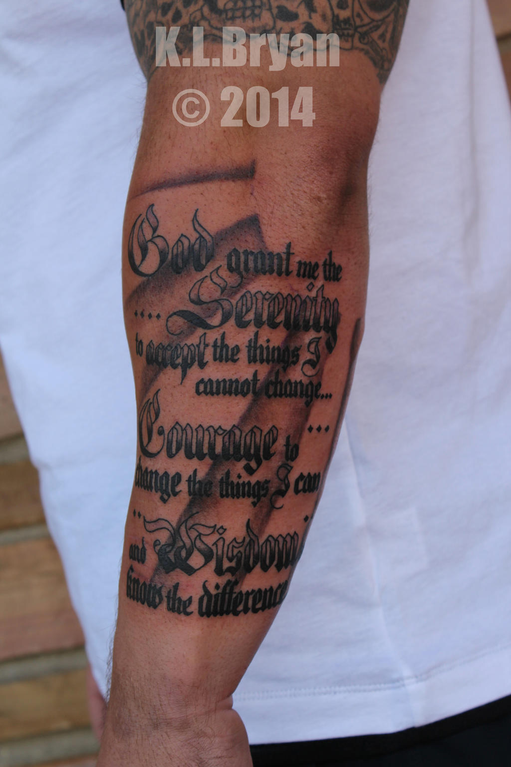 Serenity Prayer Tattoo by danktat on DeviantArt