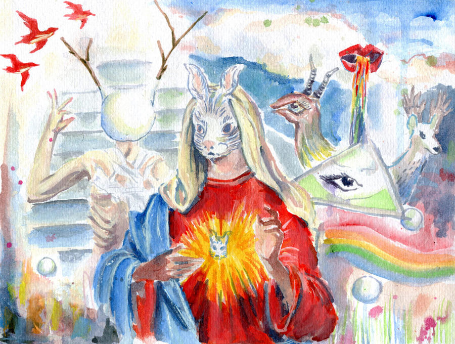 The Second Light Rabbit Rabbit Light by HillaryWhiteRabbit on DeviantArt