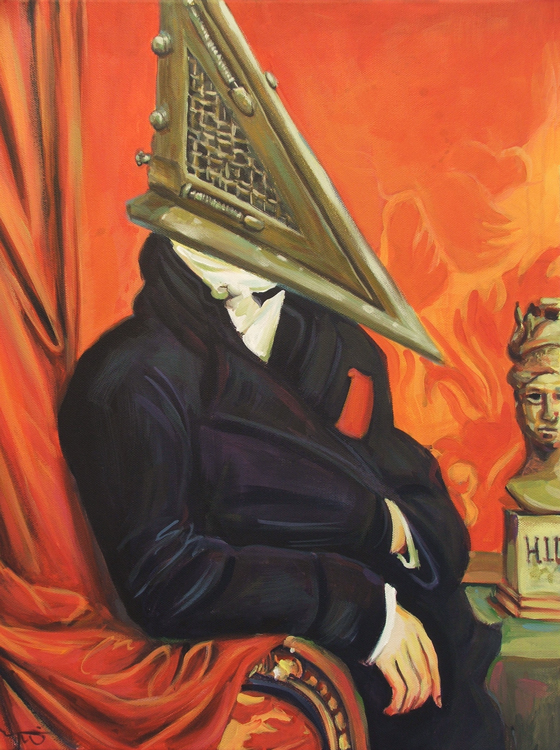 Baron Pyramid Head by HillaryWhiteRabbit