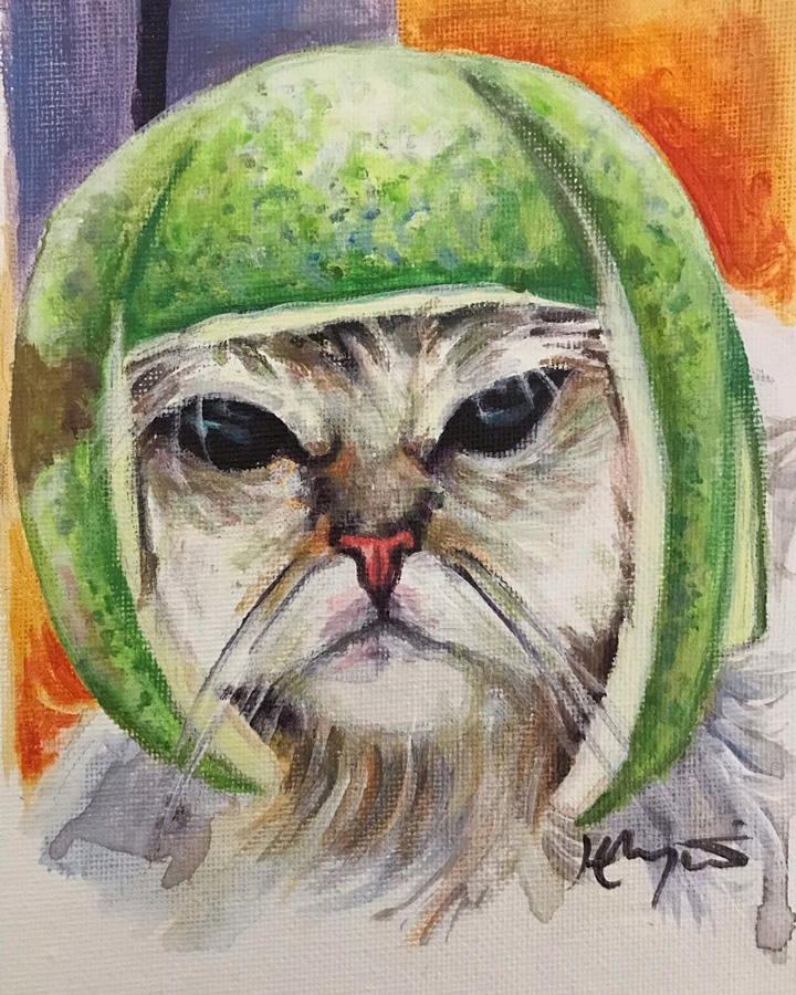 Lime Rabbit Lime Cat by HillaryWhiteRabbit on DeviantArt