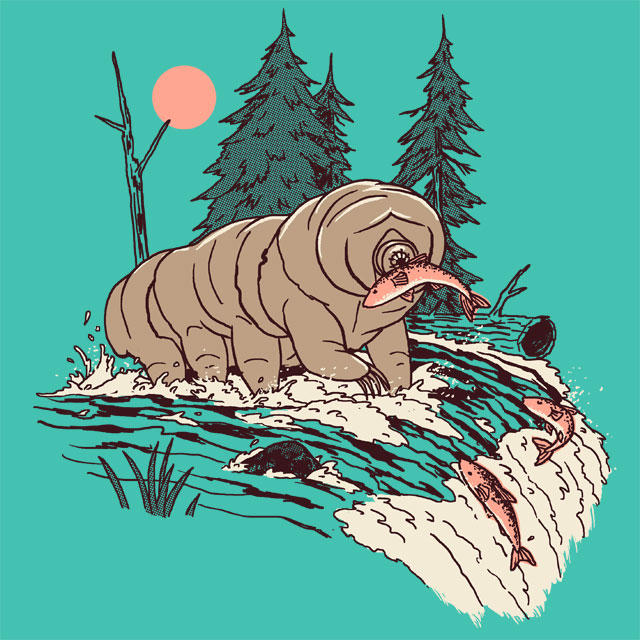 Water Bear Rider Water Bear by HillaryWhiteRabbit on DeviantArt