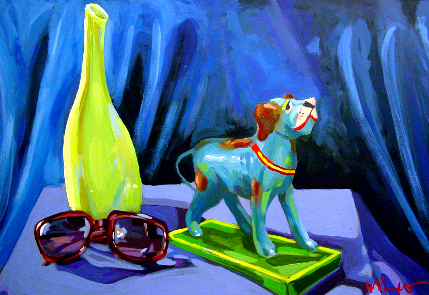 Blue Dog Still-Life