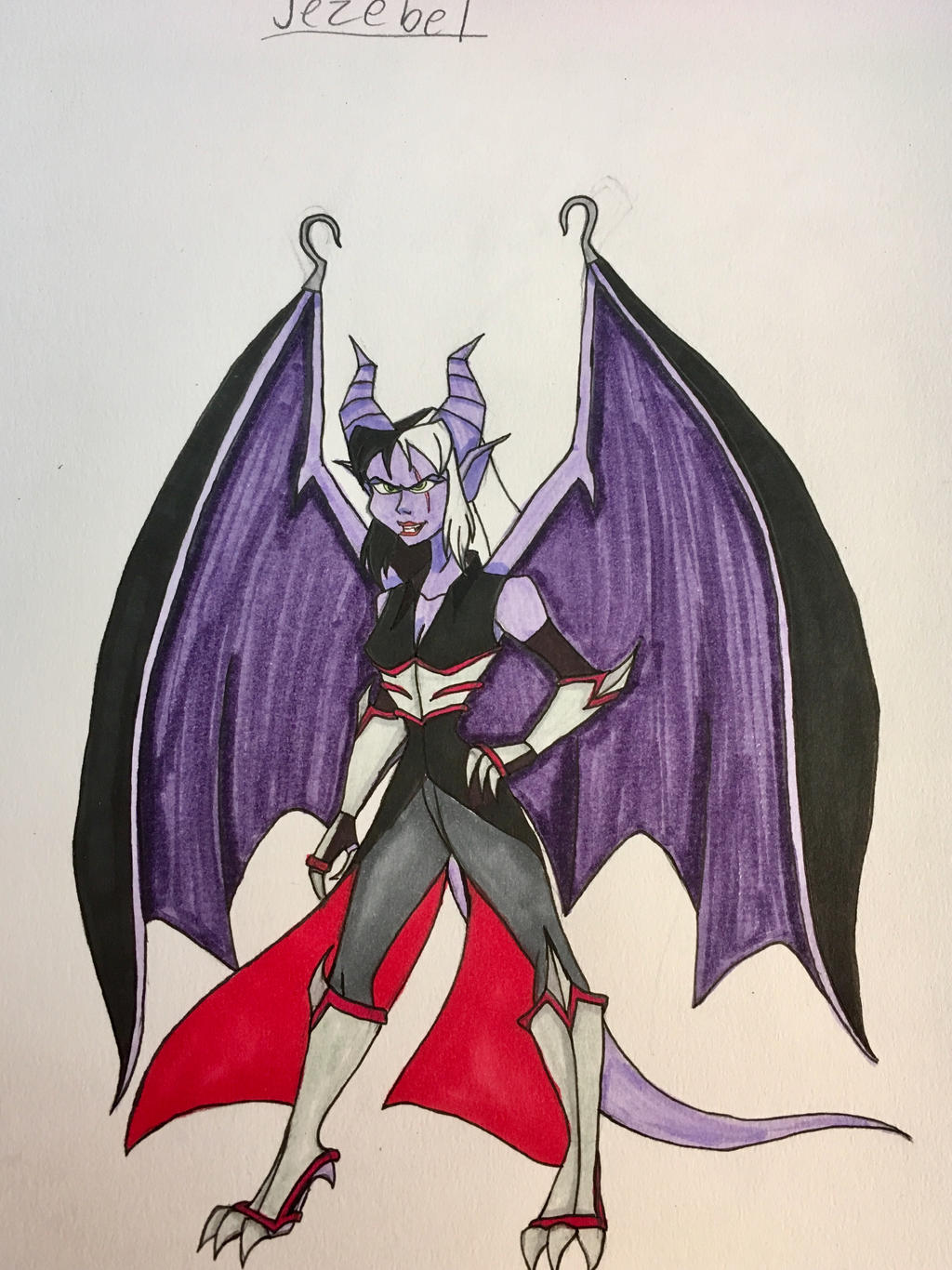 Disney/Gargoyles OC: Jezebel by EmilyDfan