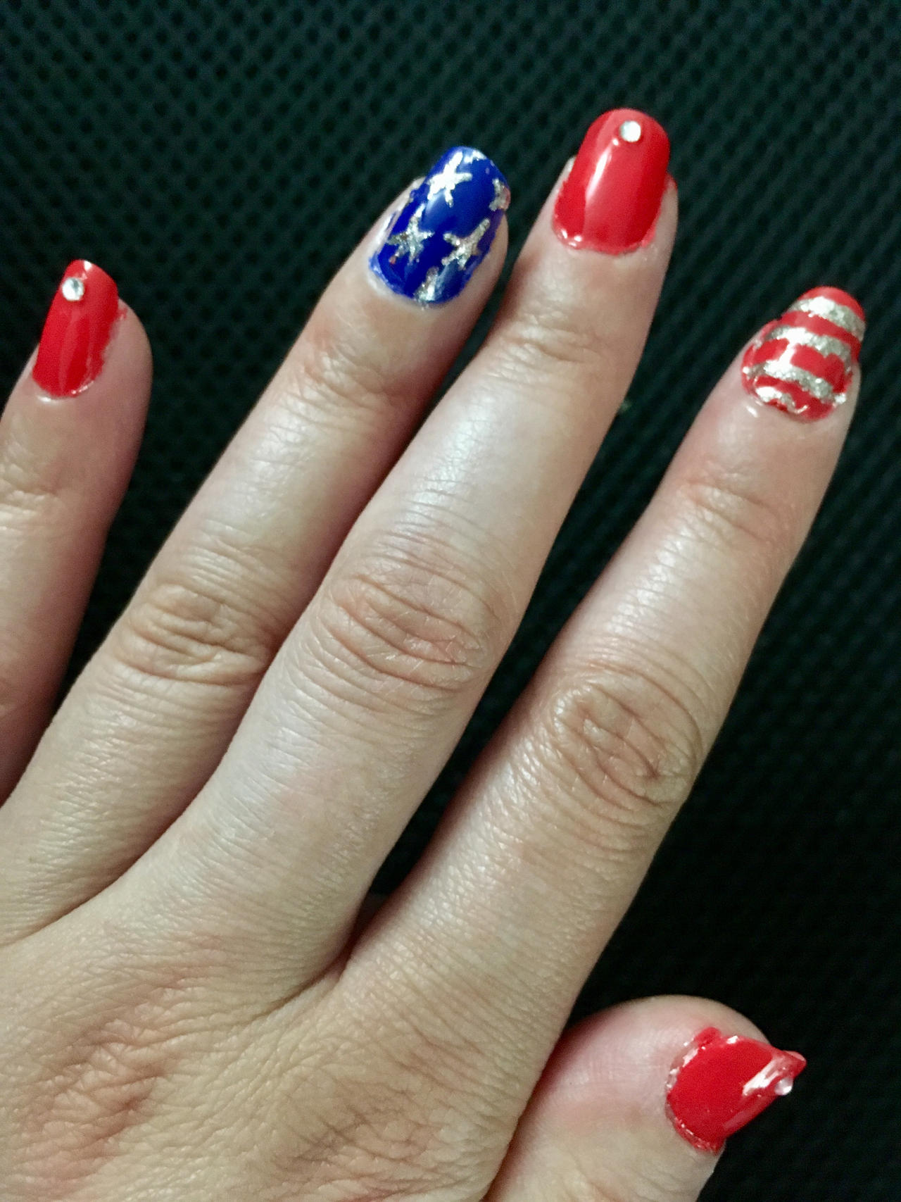 Independence Day Nail Art by EmilyDfan on DeviantArt