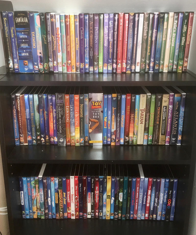 Disney DVD Collection by EmilyDfan on DeviantArt