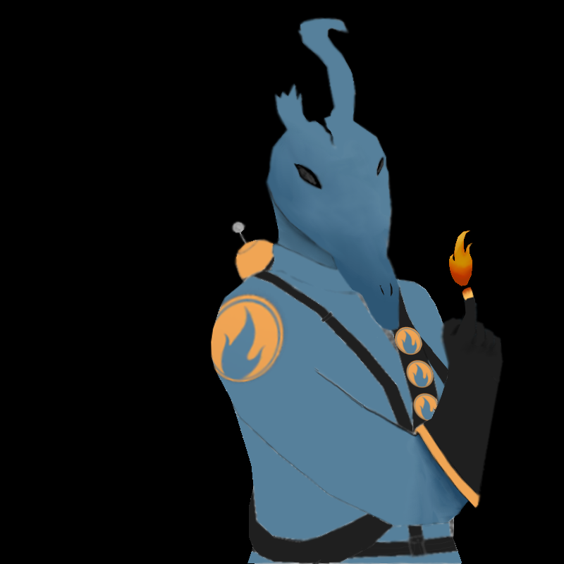 team color pyro by LeSquishyThePyro on DeviantArt