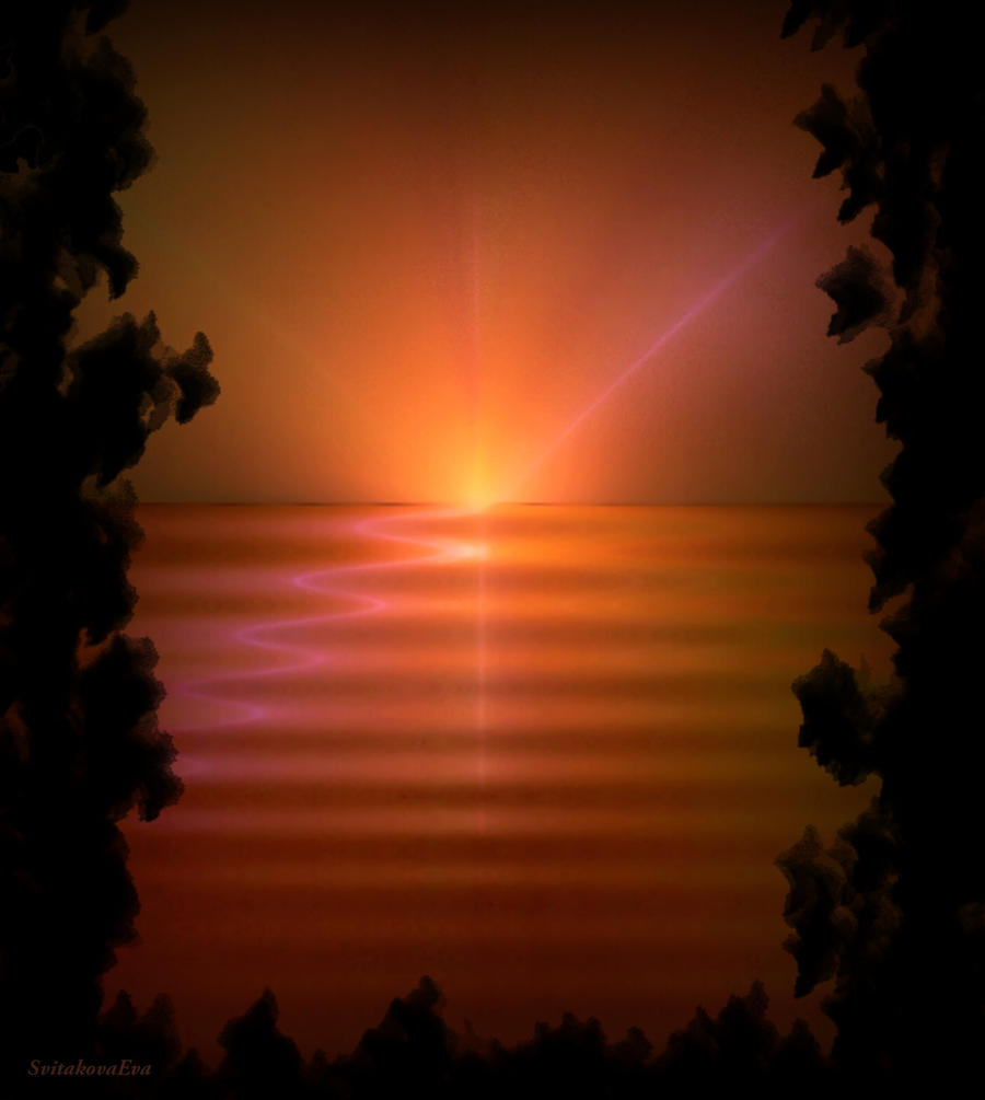 Apophysis - sunset