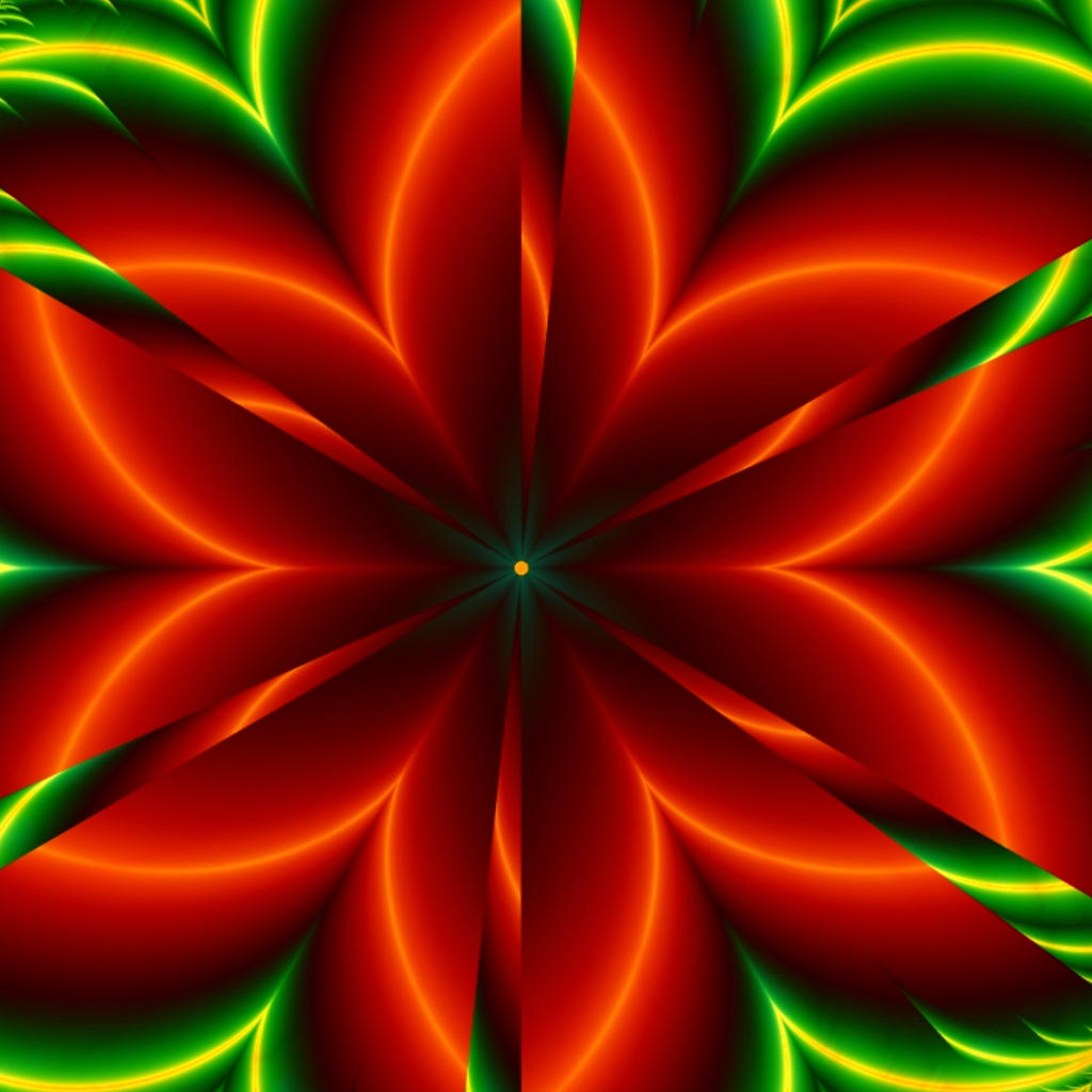 ultra fractal wallpaper - flower
