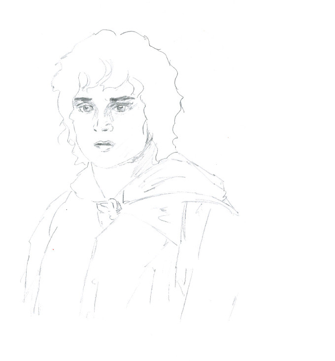 Frodo Deviantart Draw frodo, sketch by marshmallowglue on DeviantArt
