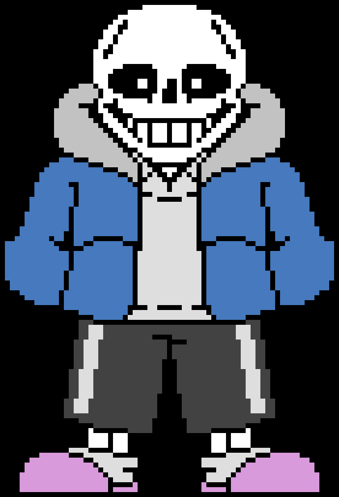 megalosomnia — Finally made a Sans AU, his name is Baggs.