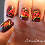 Chinese New Year Nail Art