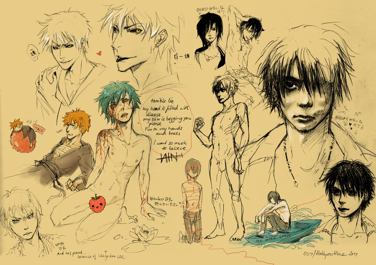 Hizumi etc scetches