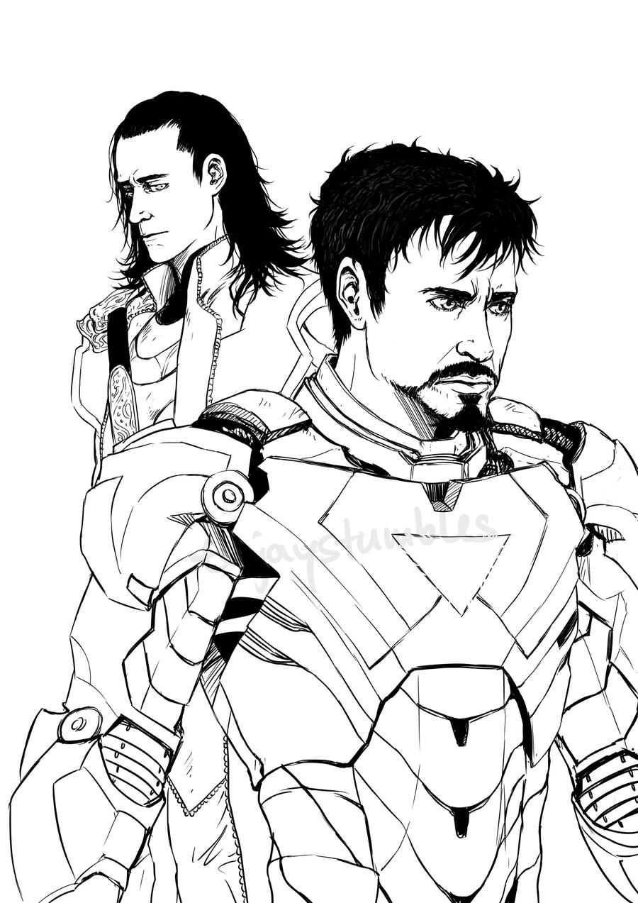 FrostIron - Longing lineart