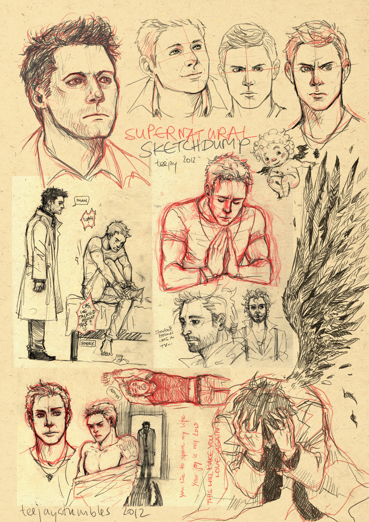 SPN sketchdump