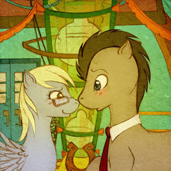 [TUMBLR] MLPFIM - Derpy and Doctor Whooves