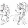 [SKETCH] Pony Headshots 02