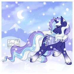 [Artfight2023] LadyFableVT - Frosty Lavender by tinuleaf